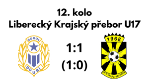 U17 - Remíza na závěr základní části