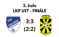 U17 - Remíza po dramatickém závěru
