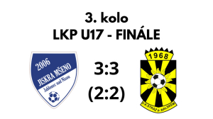 U17 - Remíza po dramatickém závěru