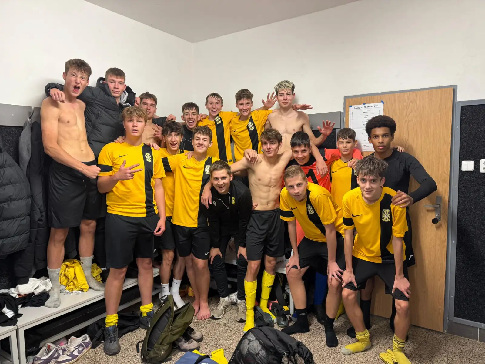 U19 - Po rozpačitém prvním poločase zasloužené vítězství!