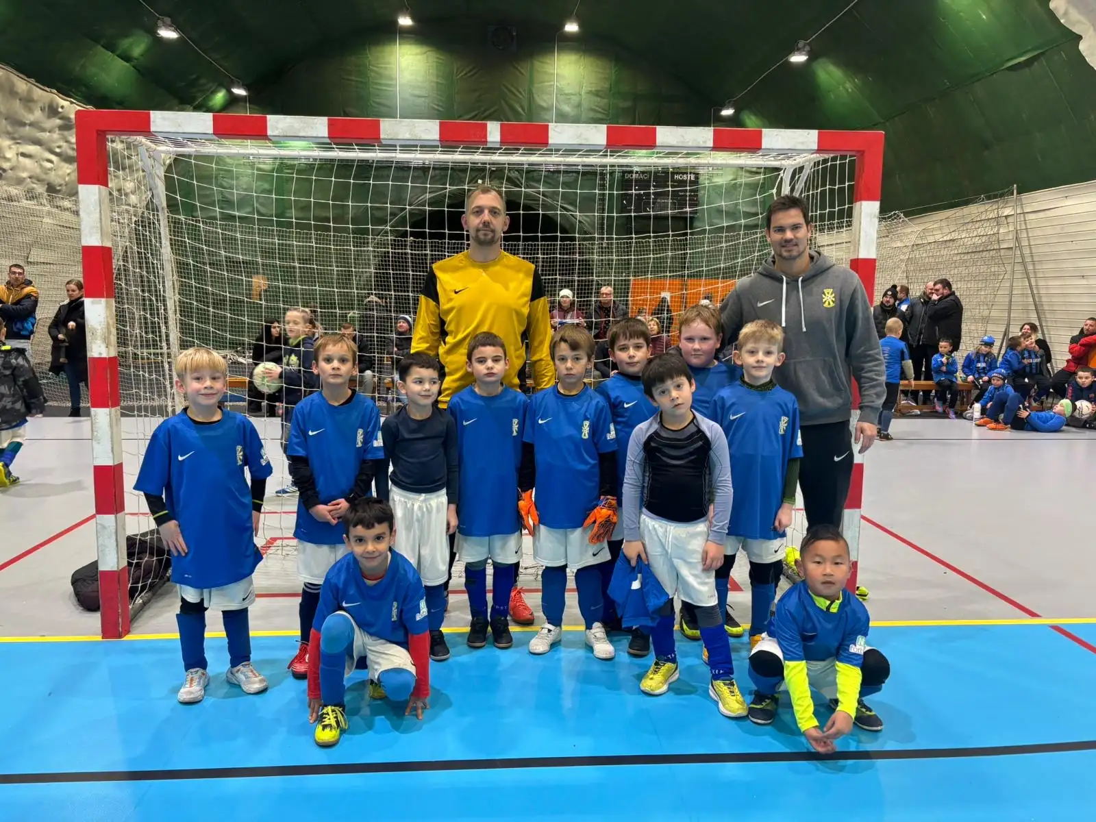 U9 - Mladší přípravka uspořádala na začátku roku domácí turnaj!