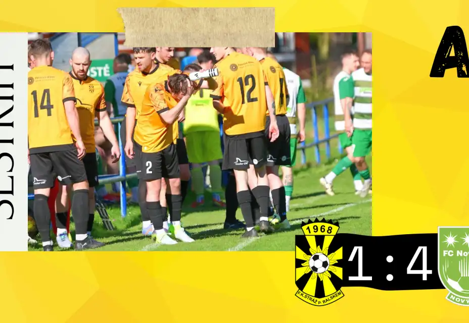 A - FK Stráž - FC Nový Bor 1:4 (1:2)