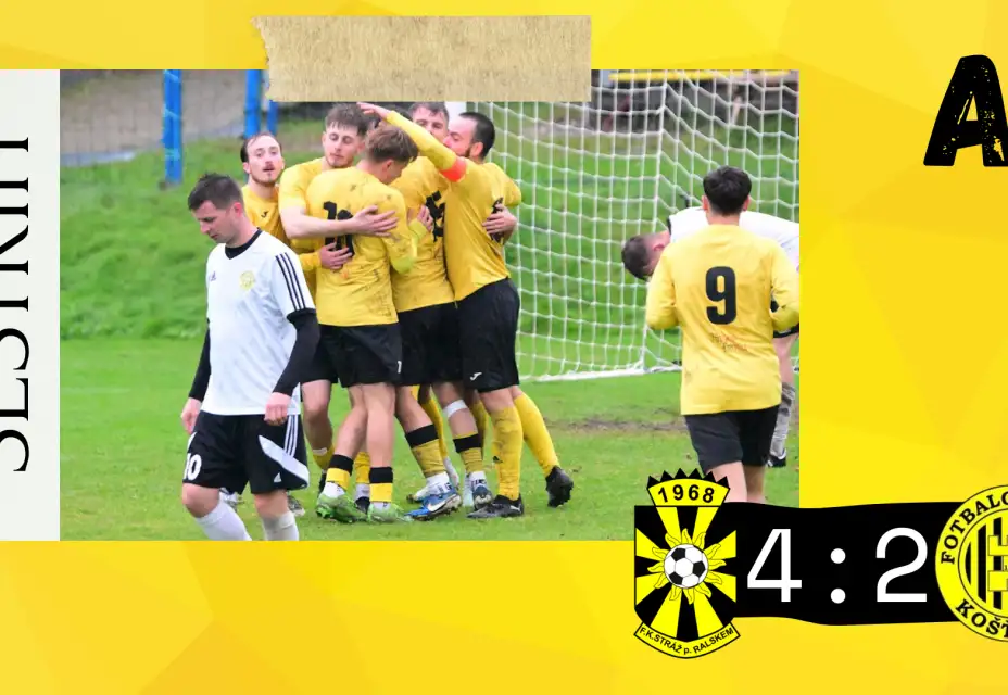 A - FK Stráž - FK Košťálov 4:2 (1:1)