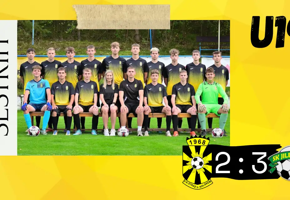 U19 - FK Stráž - SK Jilemnice/FC Lomnice 2:3 (0:1)
