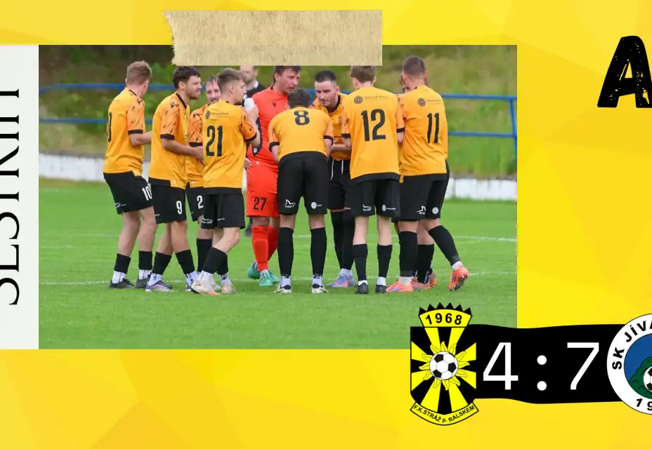 A - FK Stráž - SK Jívan Bělá 4:7 (2:4)